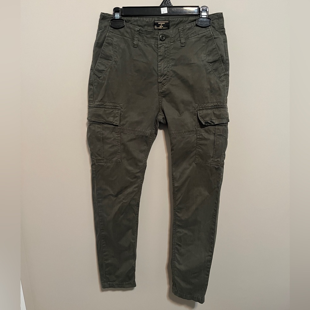 Superdry Slim Fit Cargo Pants, size 26 x 30